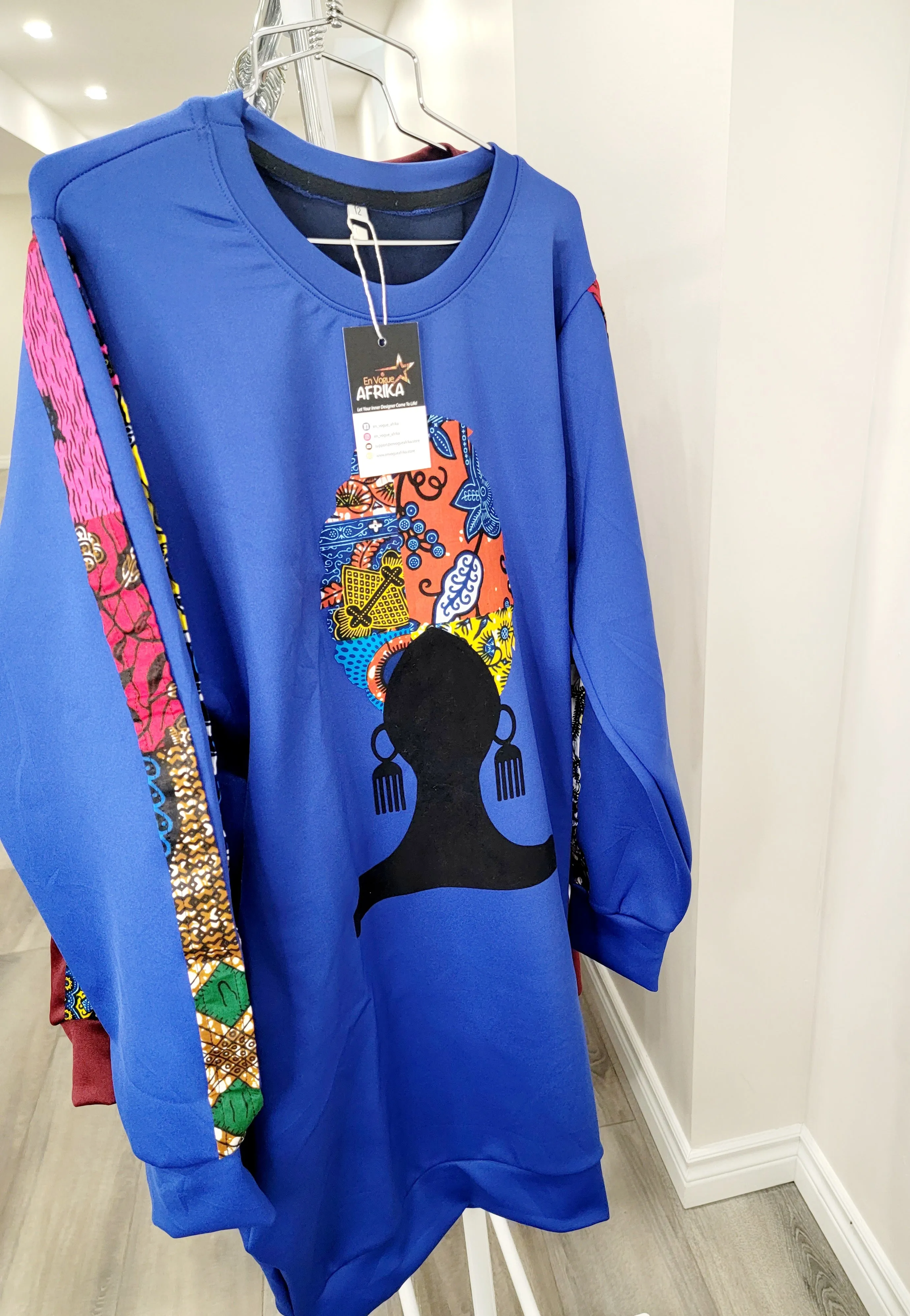 Afrocentric Sweater Dress