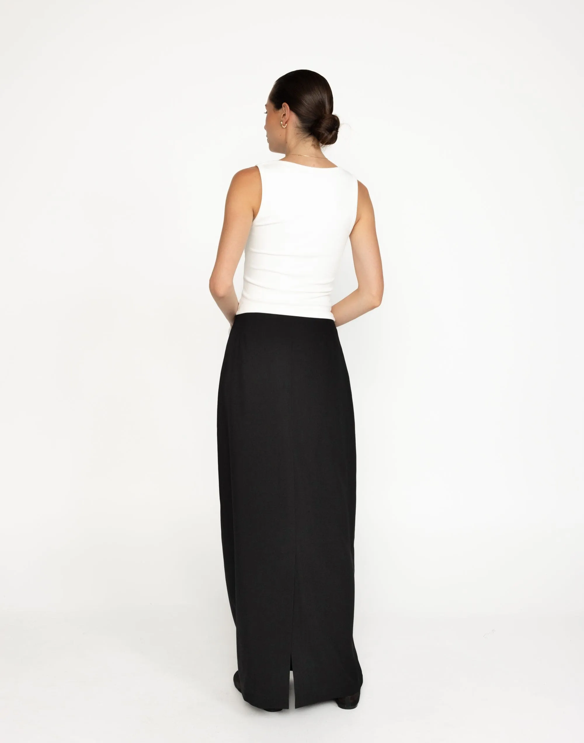 Alden Maxi Skirt (Black)