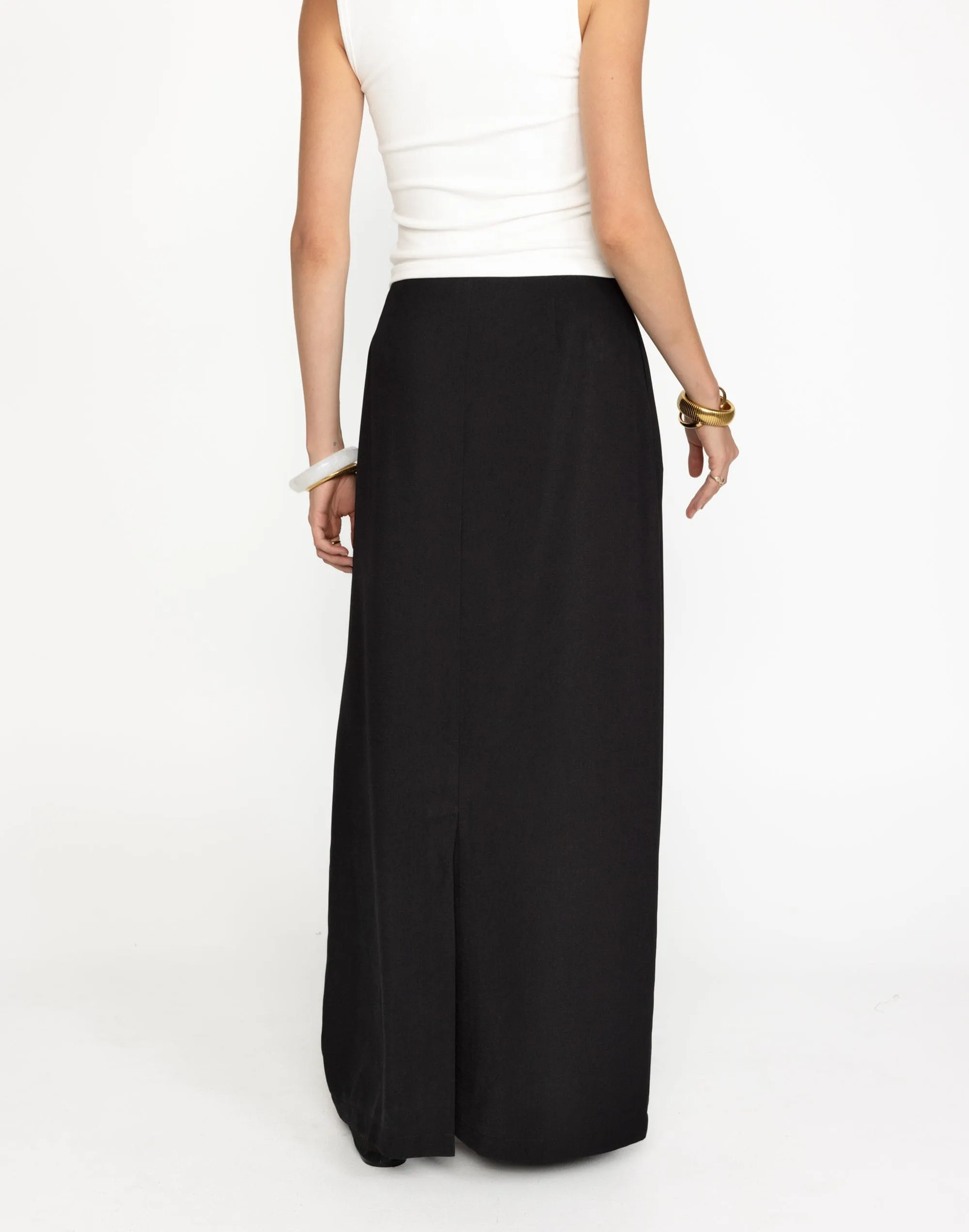 Alden Maxi Skirt (Black)