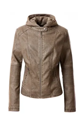 Annva Women's PU Jacket