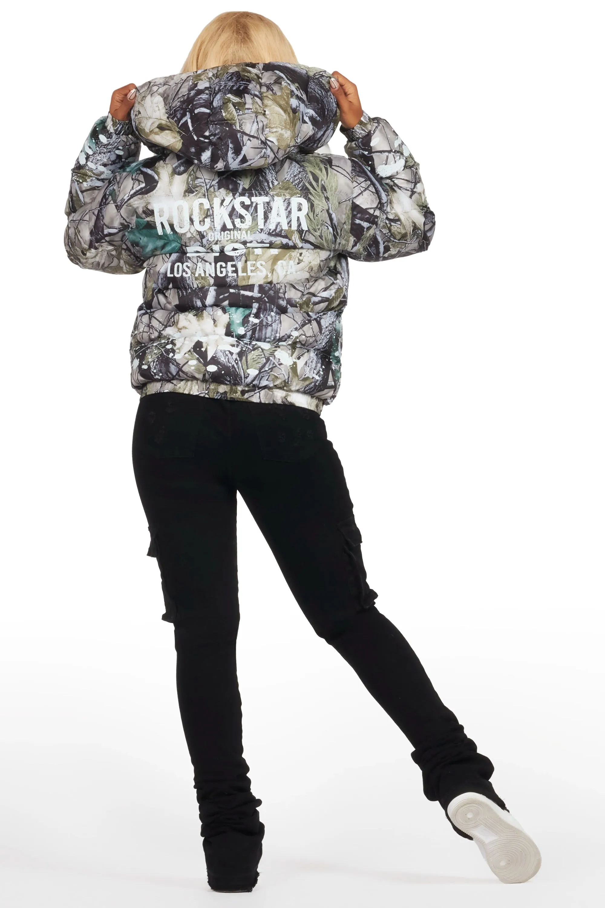 Art Dist. 2.0 Tree Camo Puffer Jacket
