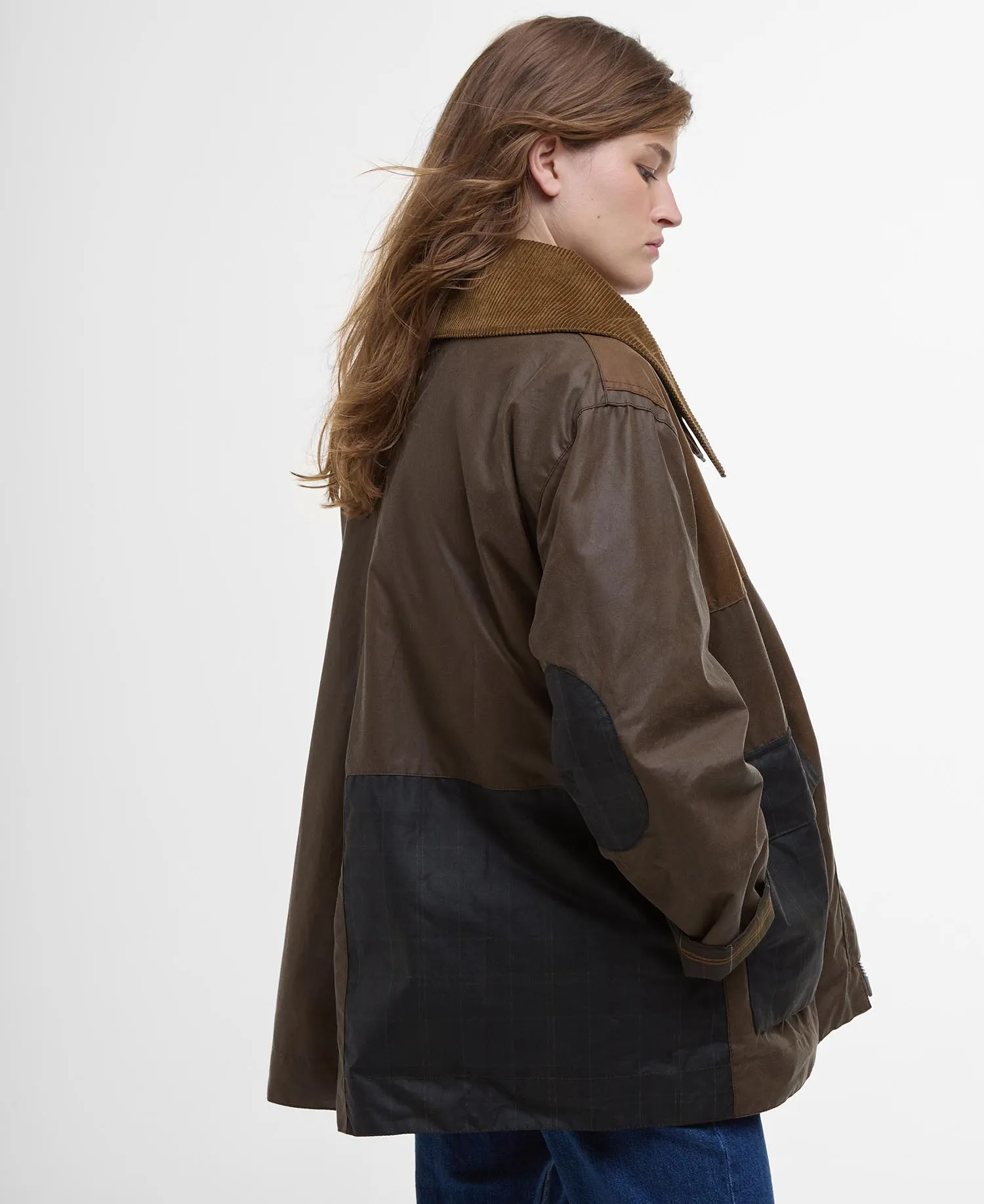 BARBOUR X GANNI WAX DUFFLE COAT | BARK