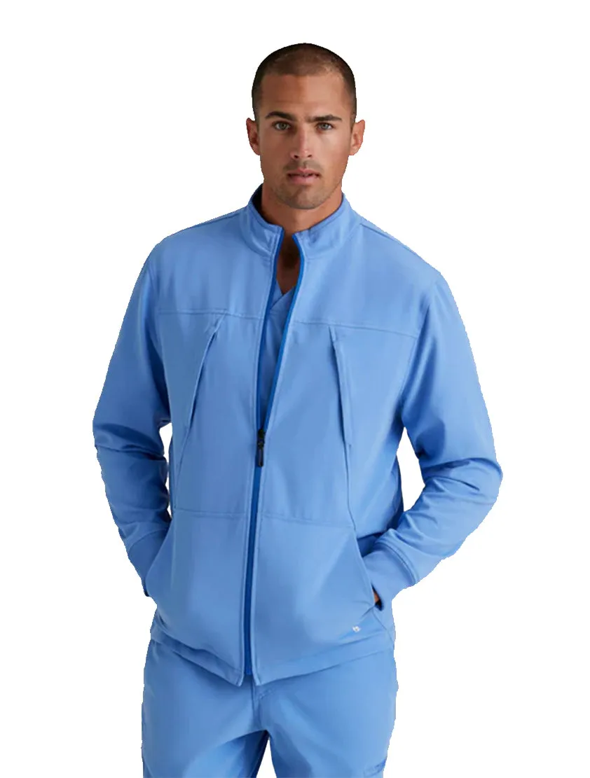 Barco Unify™ by Barco RALLY 4-POCKET MOCK COLLAR WARM UP JACKET