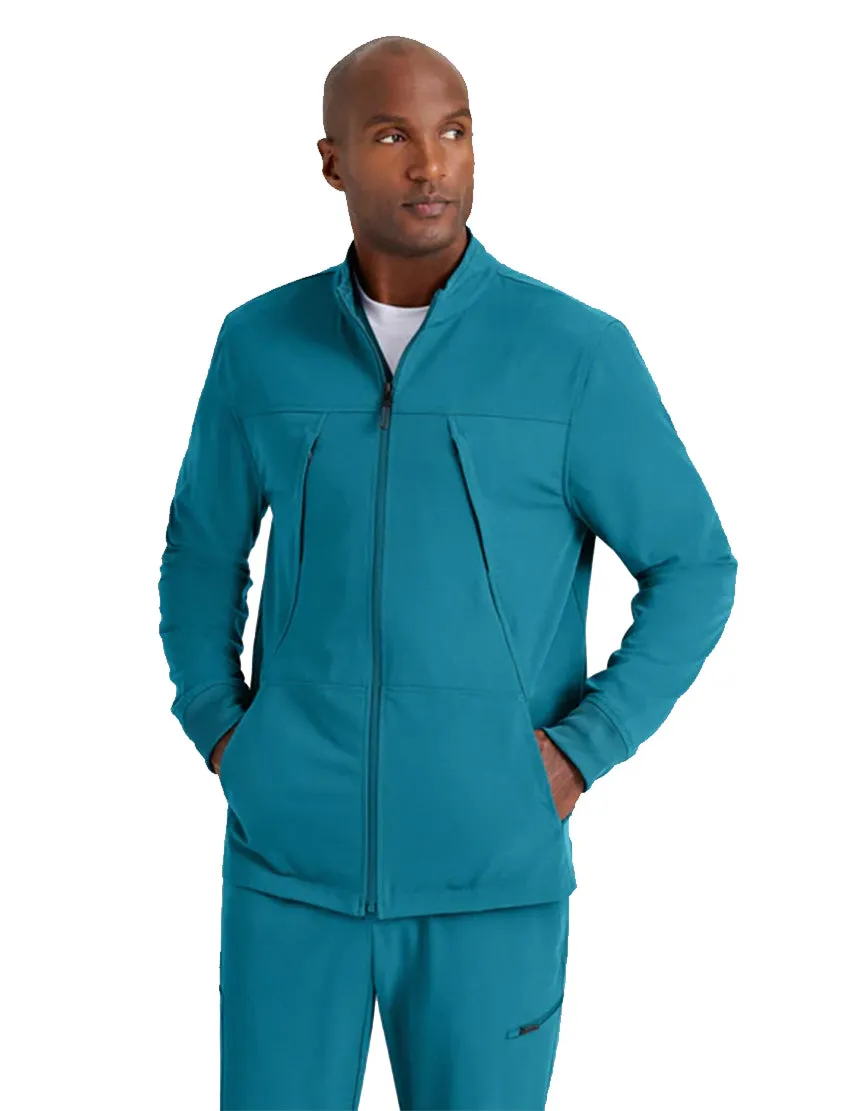 Barco Unify™ by Barco RALLY 4-POCKET MOCK COLLAR WARM UP JACKET