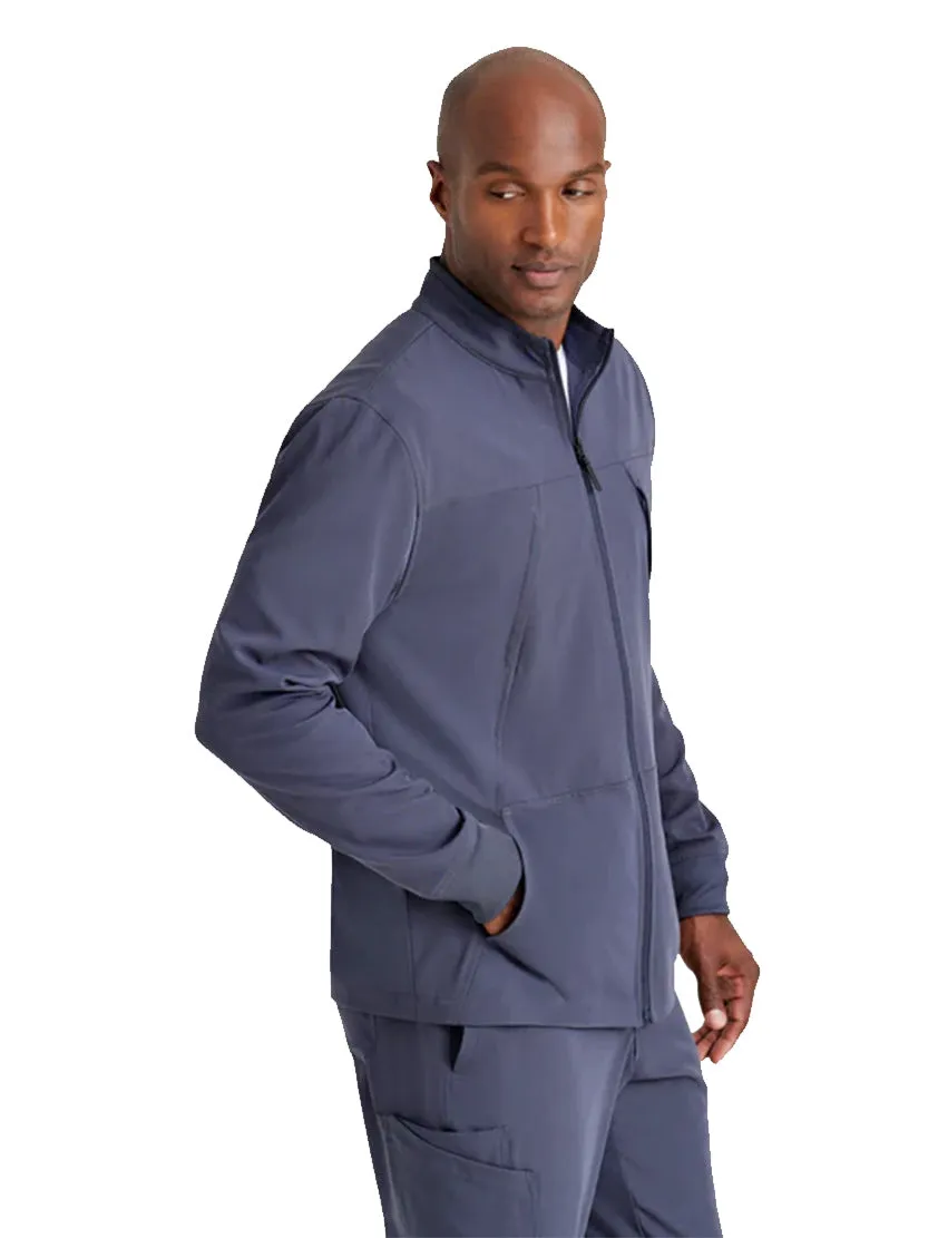 Barco Unify™ by Barco RALLY 4-POCKET MOCK COLLAR WARM UP JACKET