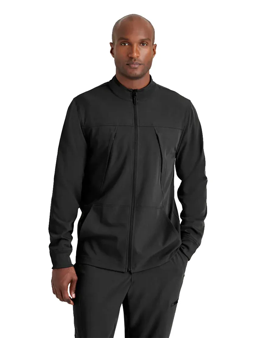 Barco Unify™ by Barco RALLY 4-POCKET MOCK COLLAR WARM UP JACKET