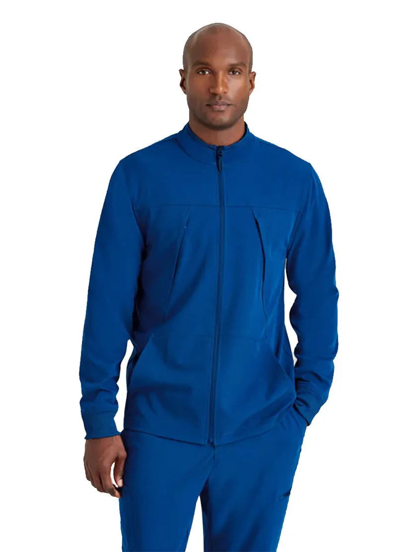 Barco Unify™ by Barco RALLY 4-POCKET MOCK COLLAR WARM UP JACKET