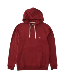 Billabong All Day PO Hooded Sweatshirt-Oxblood