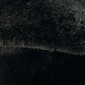 Black Faux Rabbit (Avg. 50 Yard Roll)