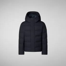 Boys' animal free puffer jacket Radley in blue black