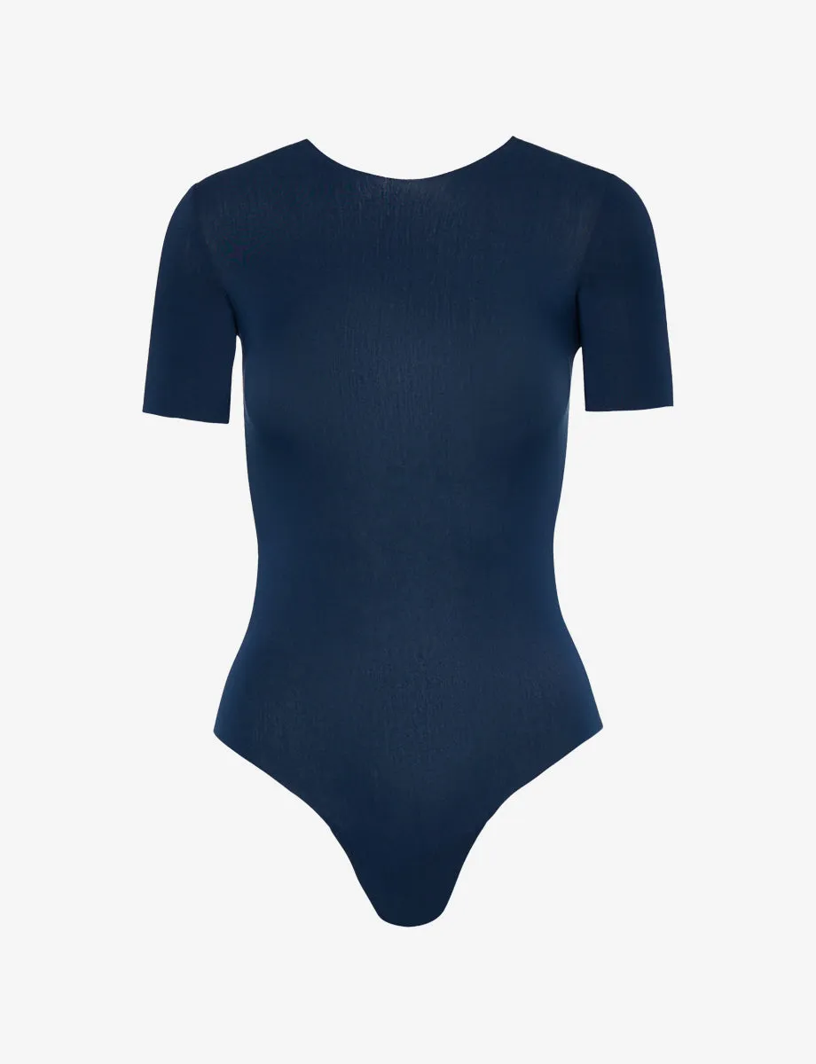 Butter Short Sleeve Crewneck Bodysuit