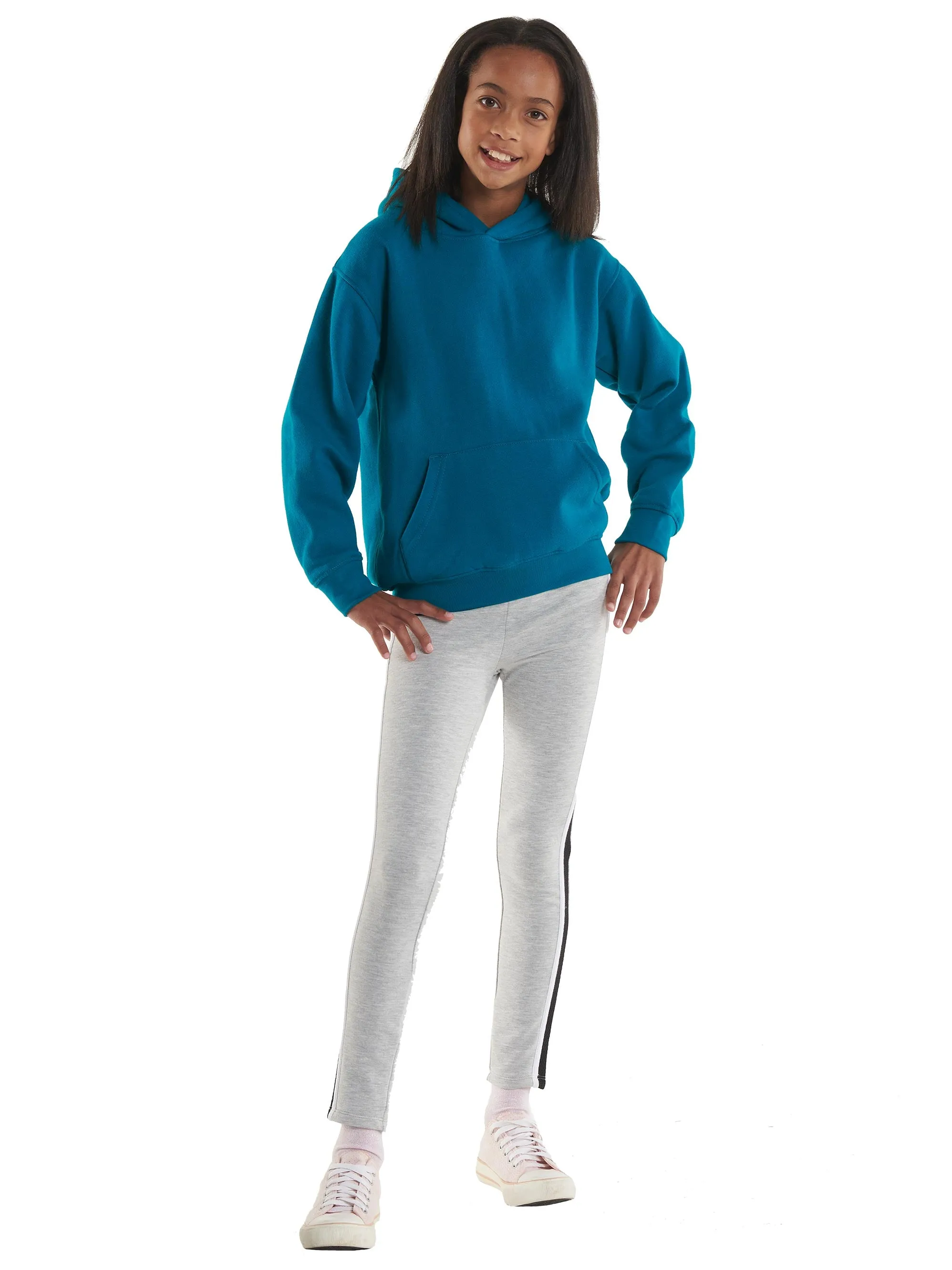 Childrens Classic Hooded Sweatshirt | Pink