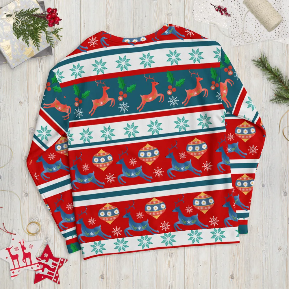 Christmas Nordic Pattern Sweatshirt