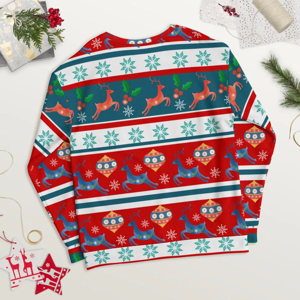 Christmas Nordic Pattern Sweatshirt