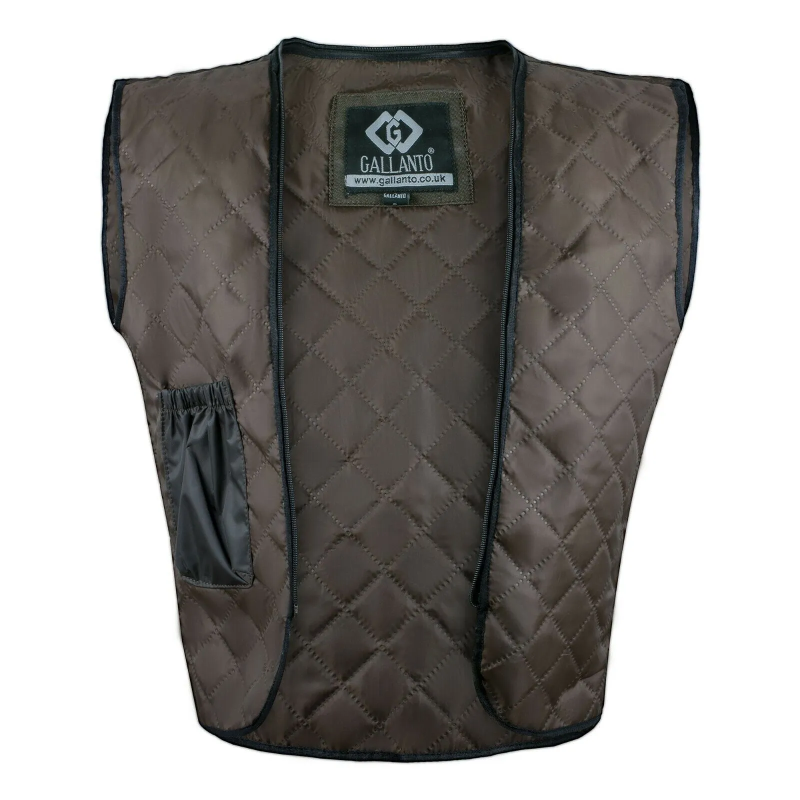 Classic Brown Waxed Cotton Motorcycle Jacket Textile Biker