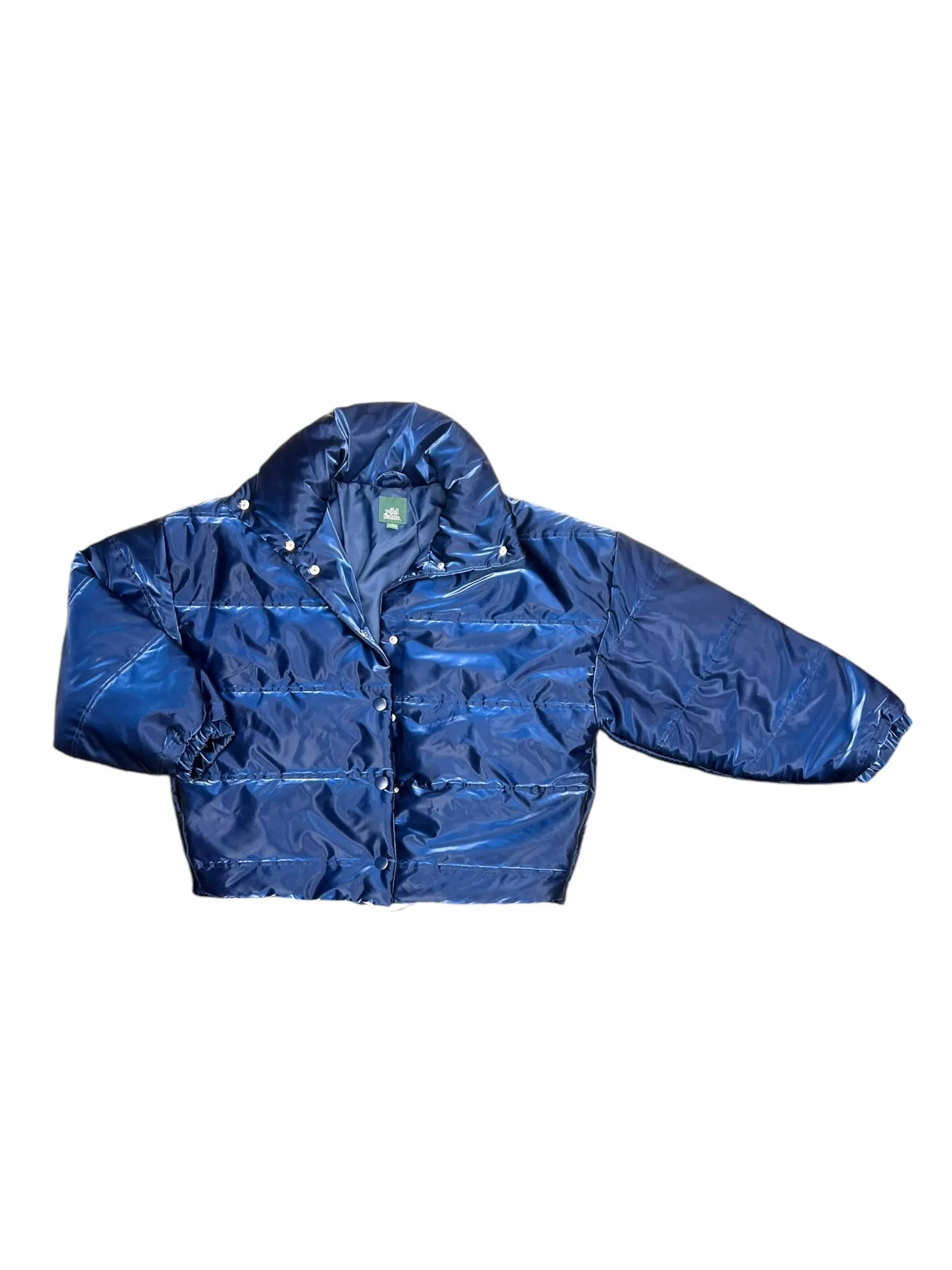 Coat Puffer & Quilted By Wild Fable In Navy, Size: S