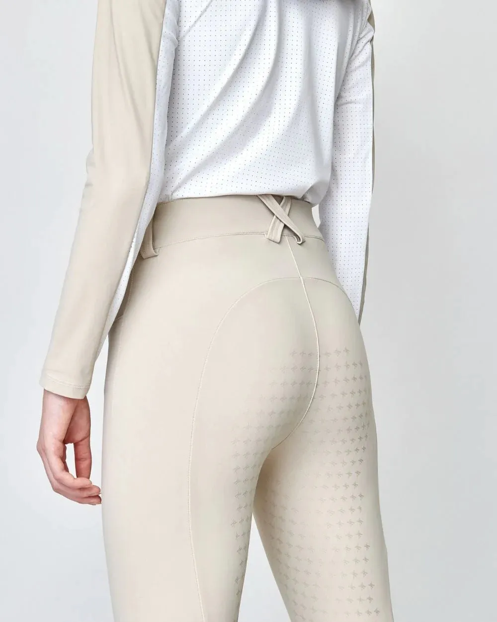 Compression Performance Breeches Tan