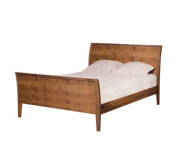 Contemporary Sleigh Bed