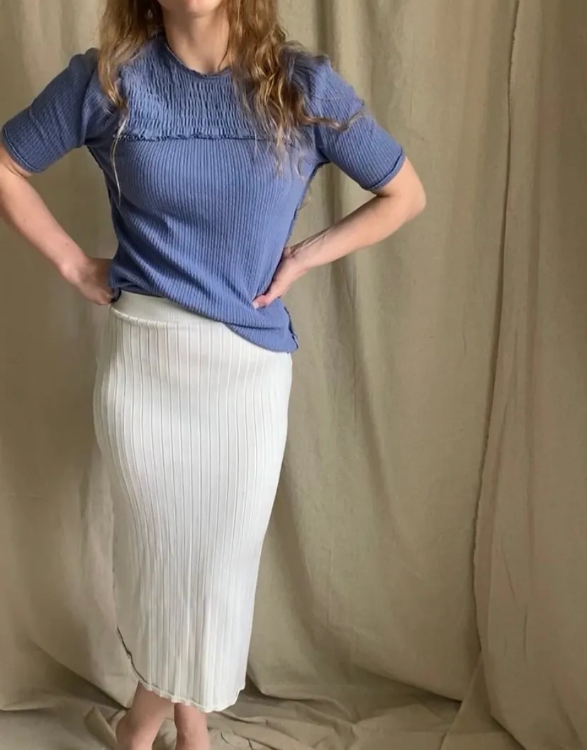 Cora Tee [made with recycled cotton]