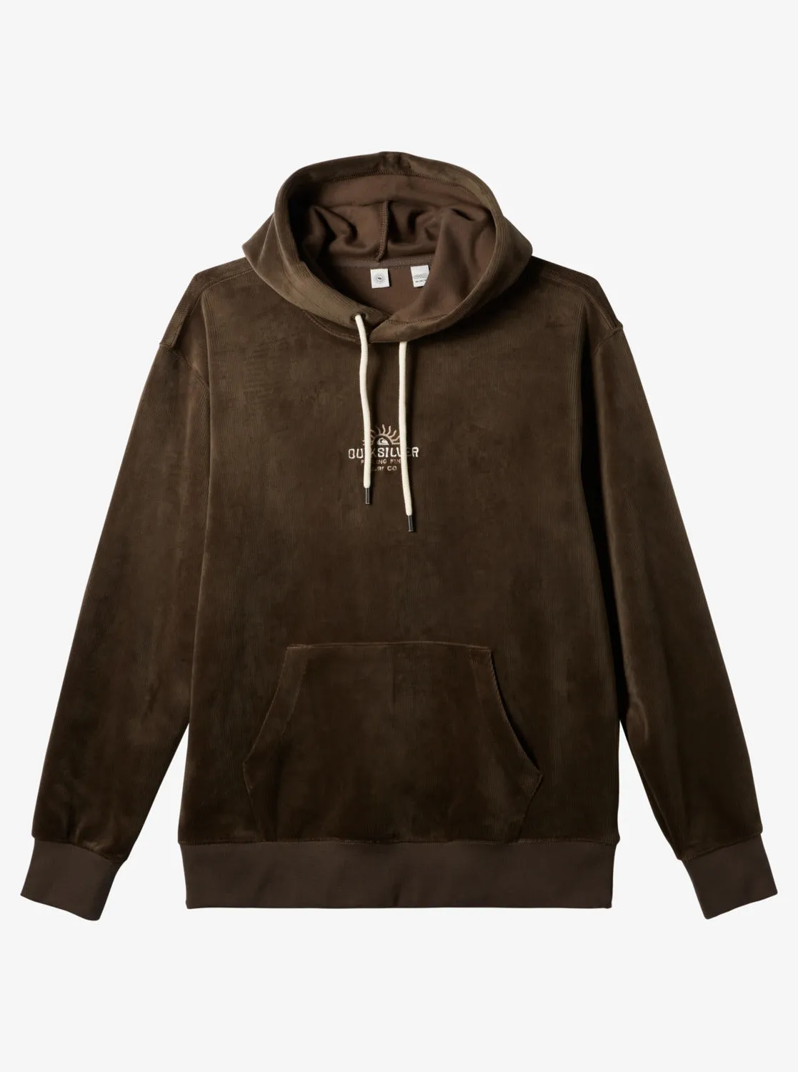 Cord Hoodie - Major Brown