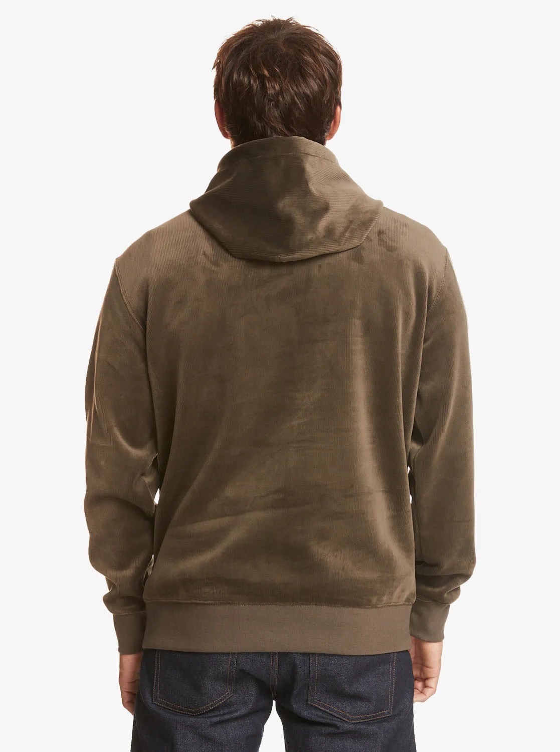 Cord Hoodie - Major Brown