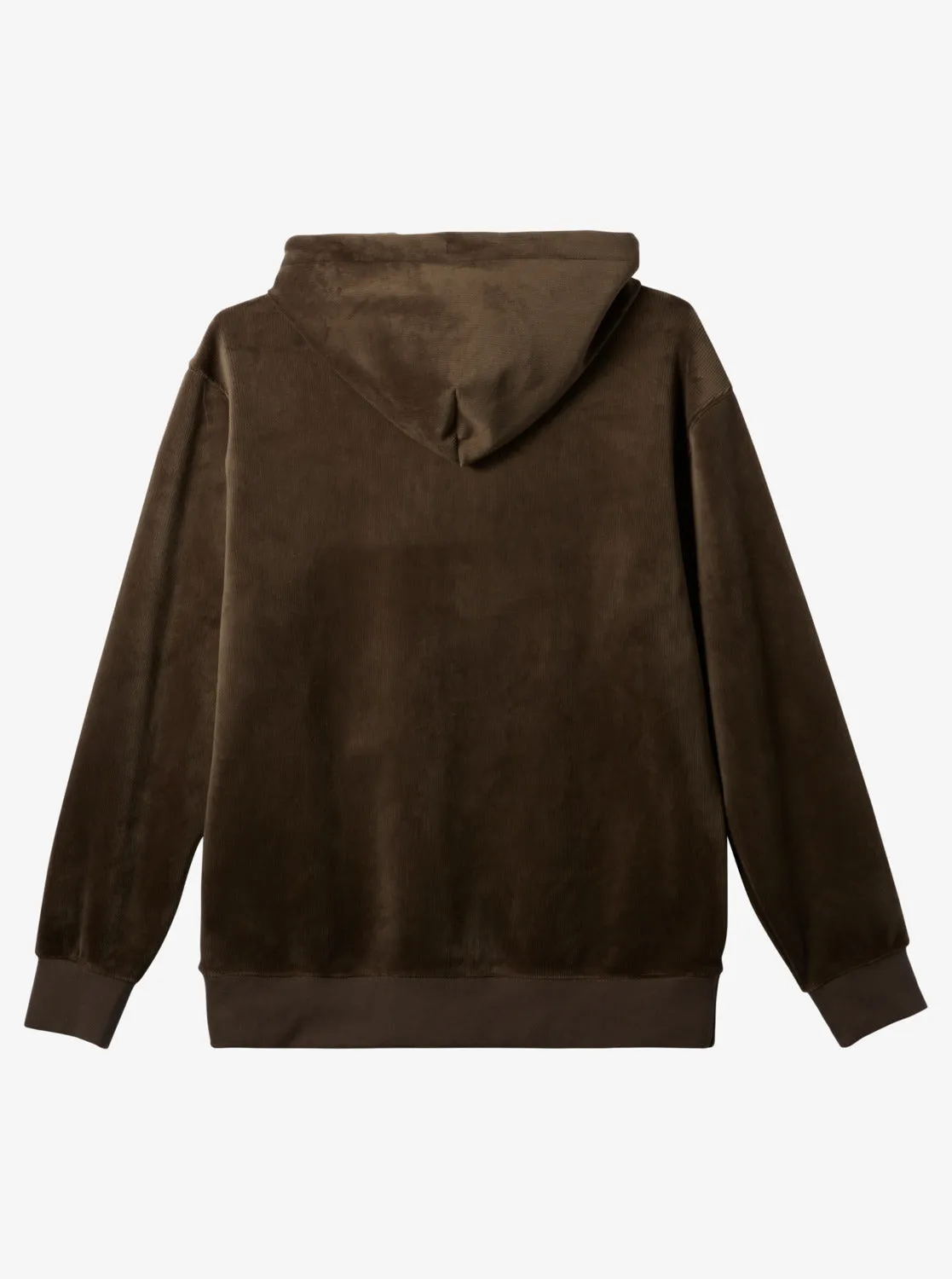 Cord Hoodie - Major Brown