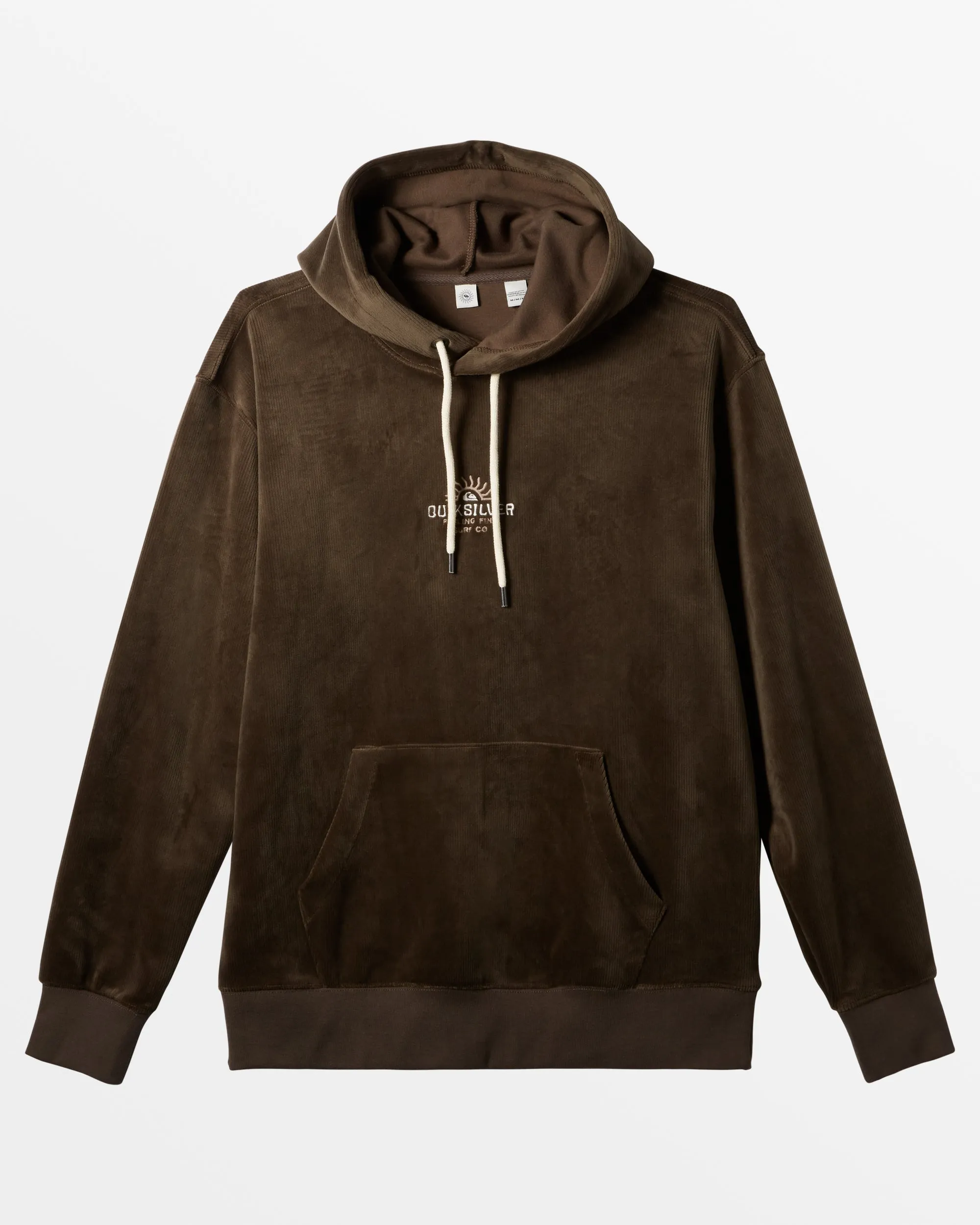 Cord Hoodie - Major Brown