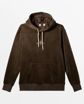 Cord Hoodie - Major Brown