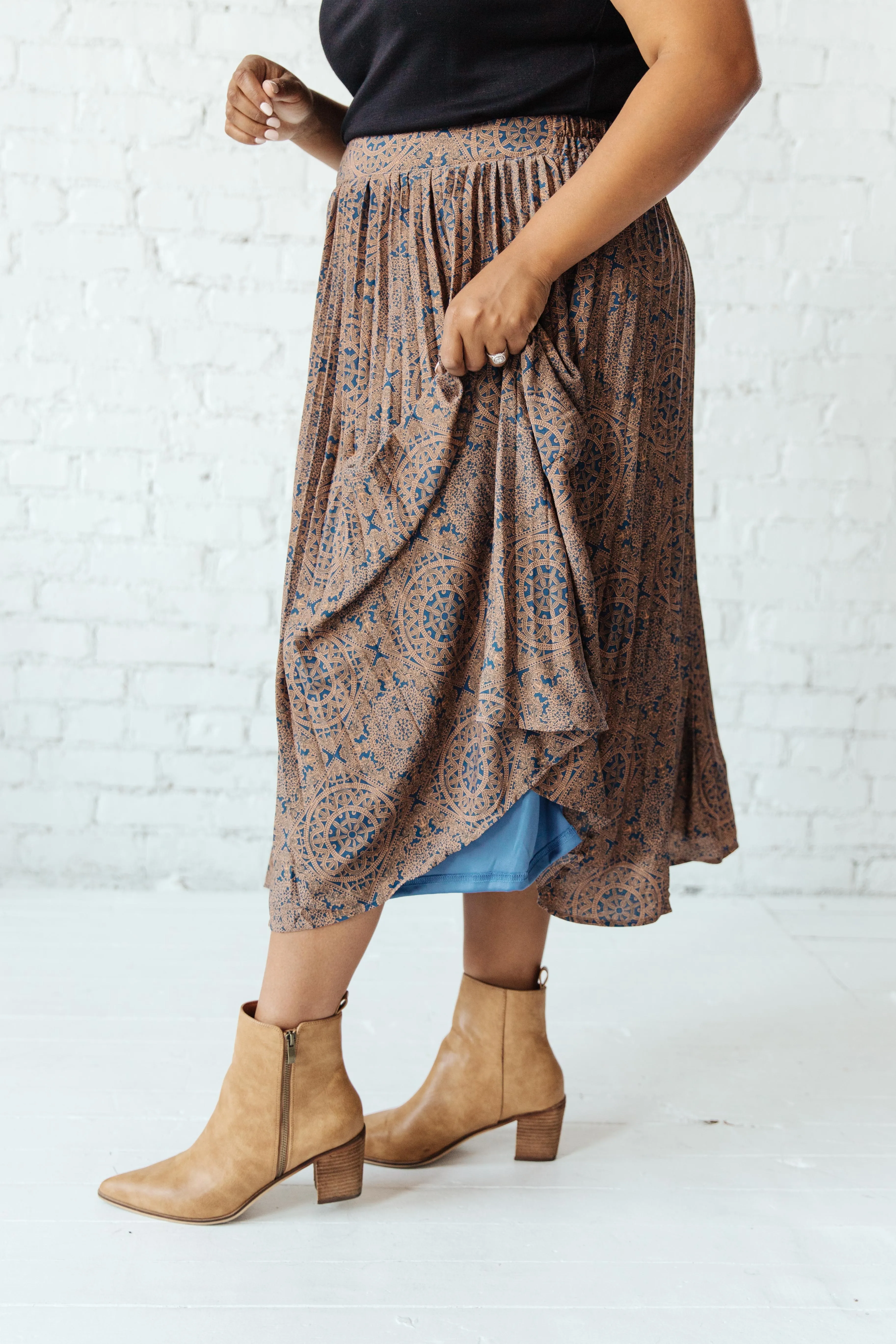 Coventry Pleated Skirt