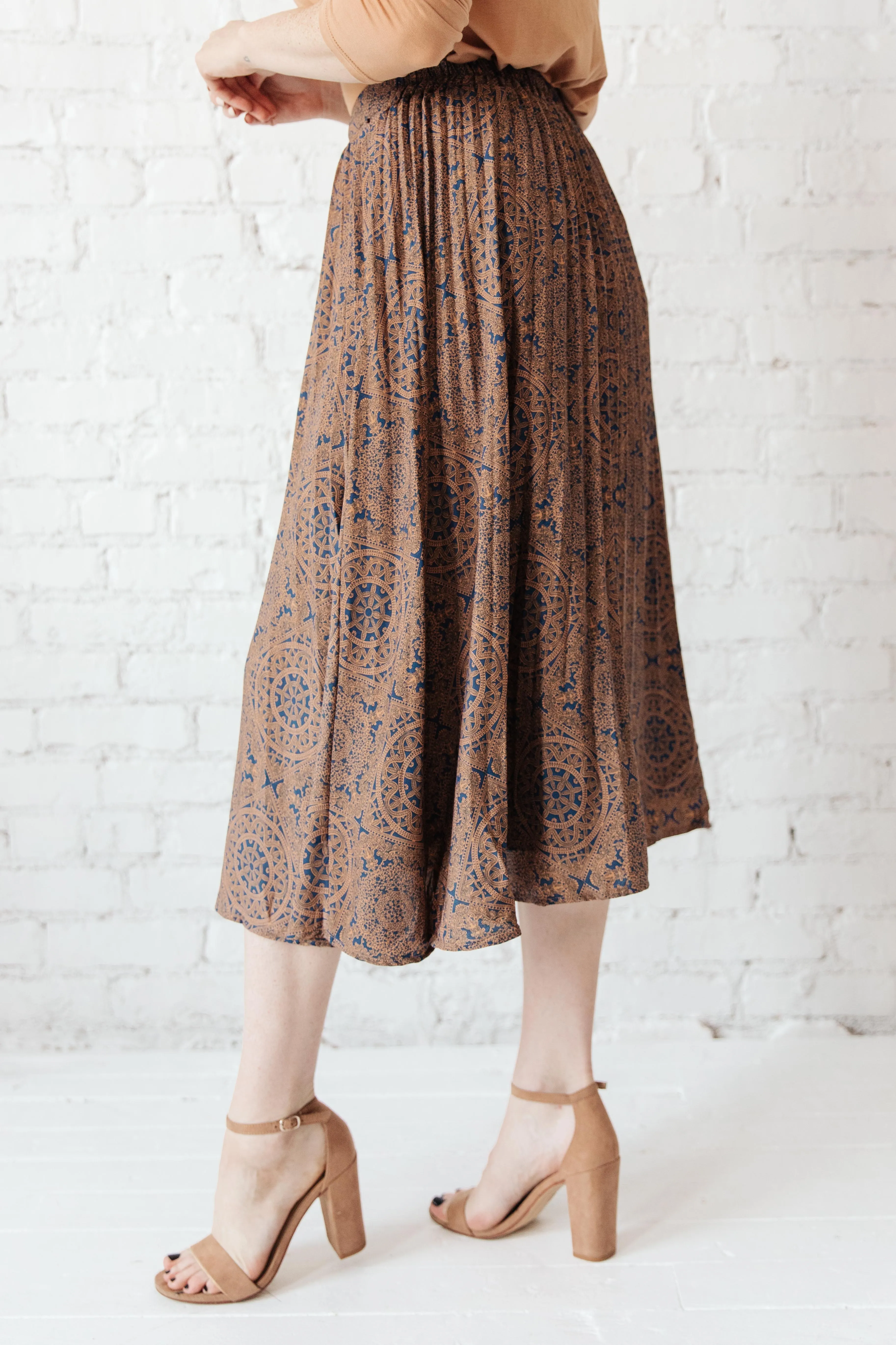 Coventry Pleated Skirt
