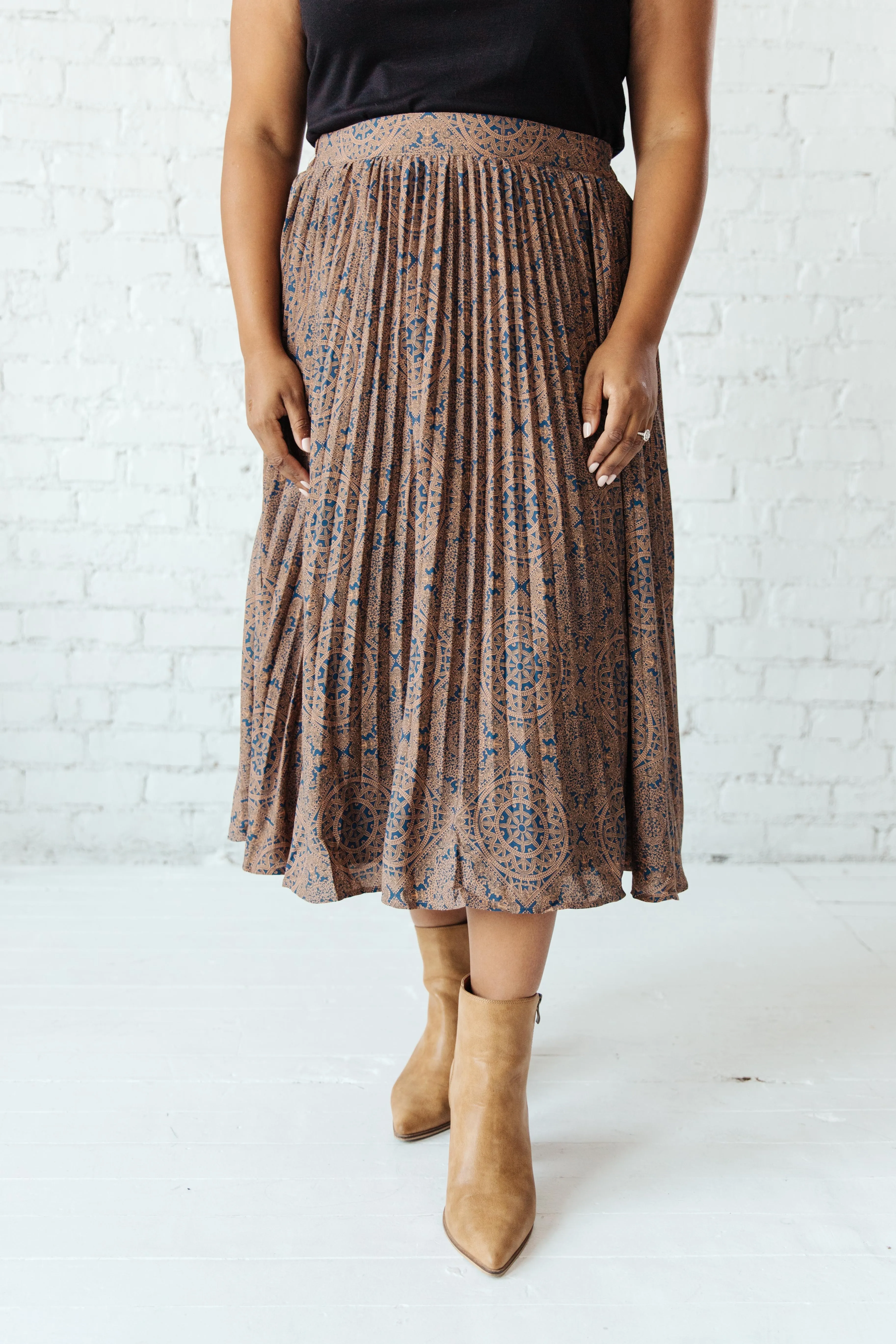 Coventry Pleated Skirt