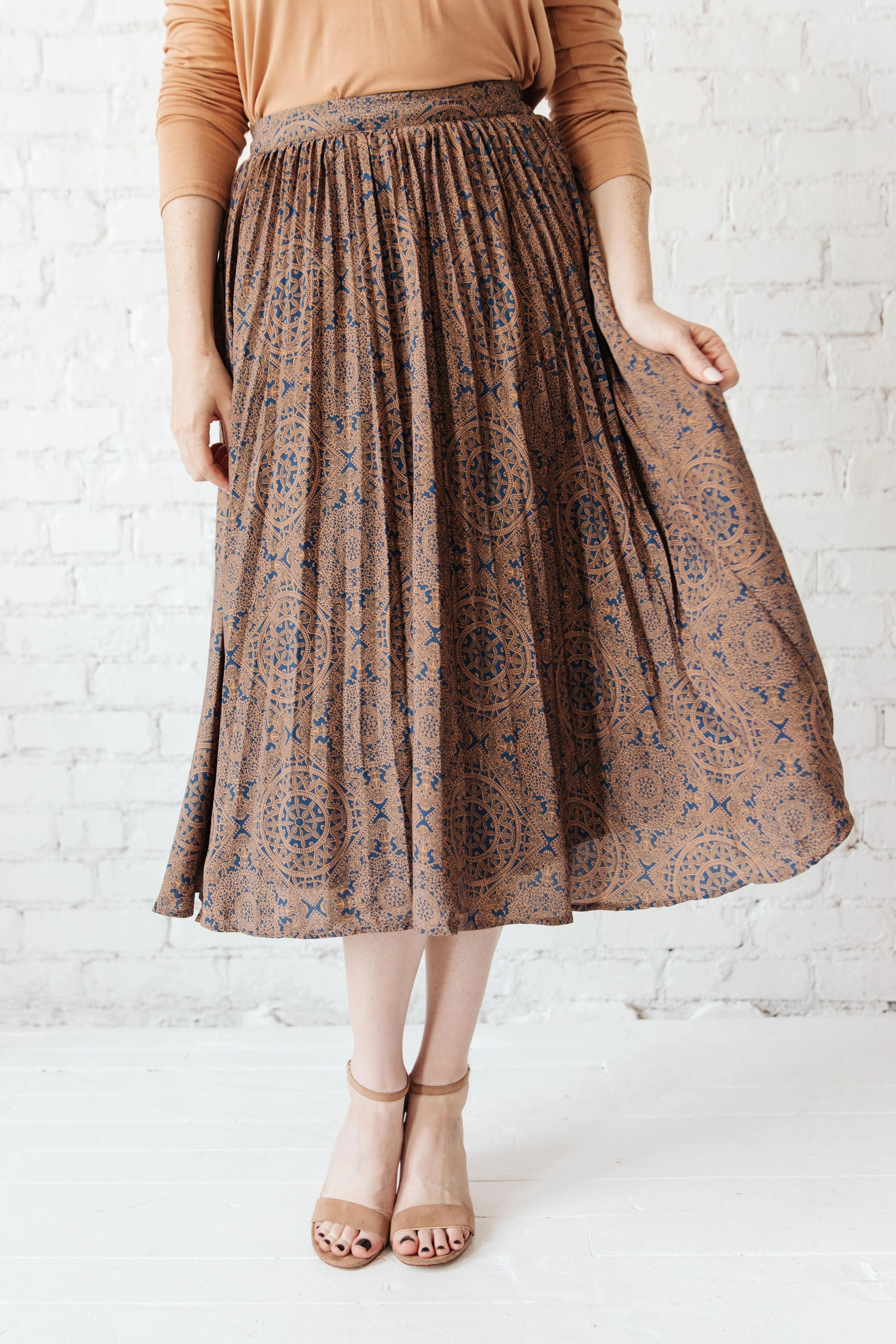 Coventry Pleated Skirt