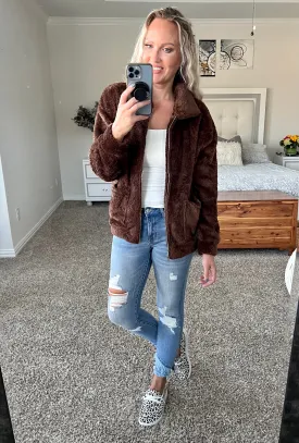 Cozy Teddy Zip Up Fleece