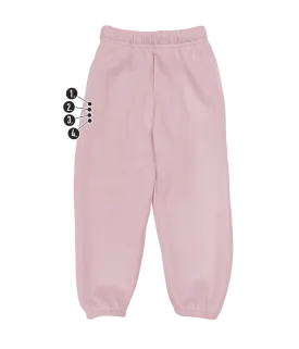 Custom Vertical Mini Thigh Kids' Sweatpants