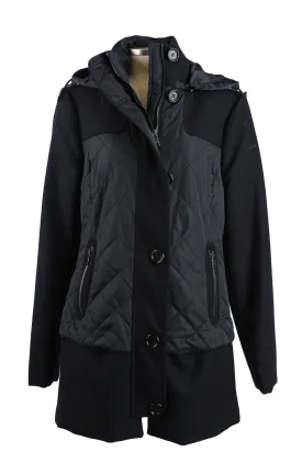 Diamond Quilted Wool Jacket