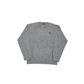 Dress Code Approved Grey V-Neck Sweater