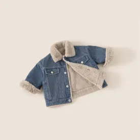 Elliot Winter Plush Denim Jacket