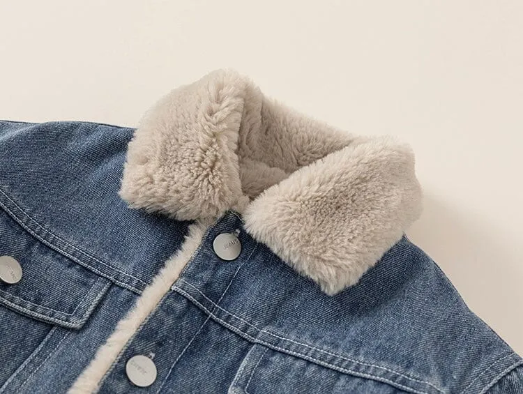 Elliot Winter Plush Denim Jacket