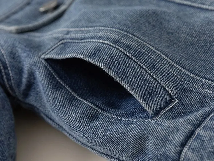 Elliot Winter Plush Denim Jacket