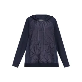Ether Misto Quilted Hooded Anorak Top