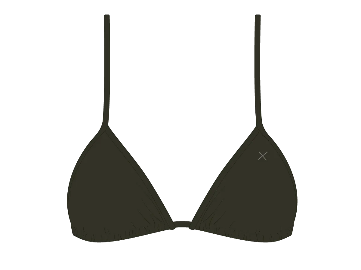 Forest Green Bikini Top II
