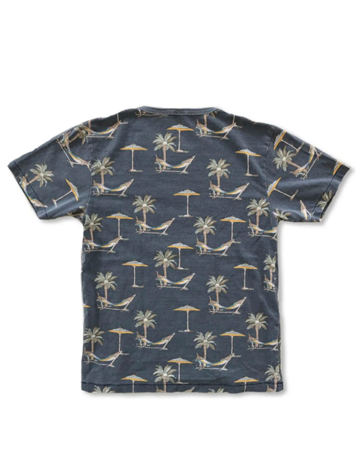 Free Rage Recycled Cotton Overall Handle Tee Resort Navy