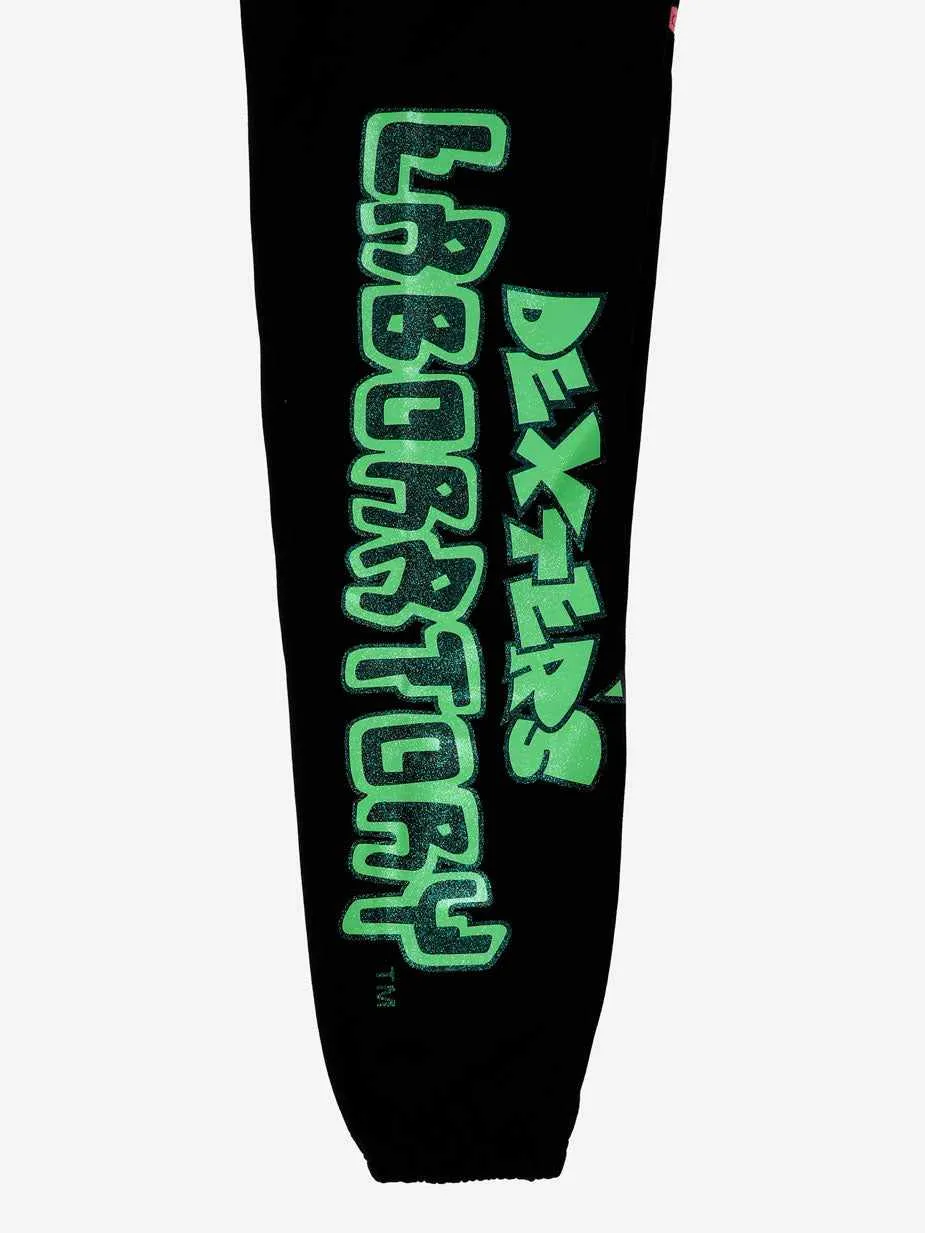 Glitter Printed Sweatpants