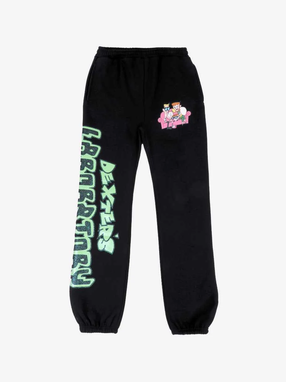Glitter Printed Sweatpants