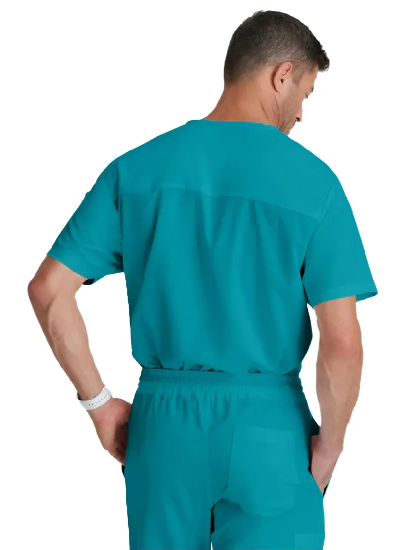 Grey's Anatomy™ by Barco Evan 2-Pocket Neck Scrub Top
