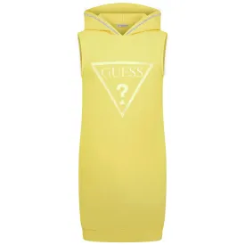 Guess Girls Dress - Cotton Hooded Sweater Dress