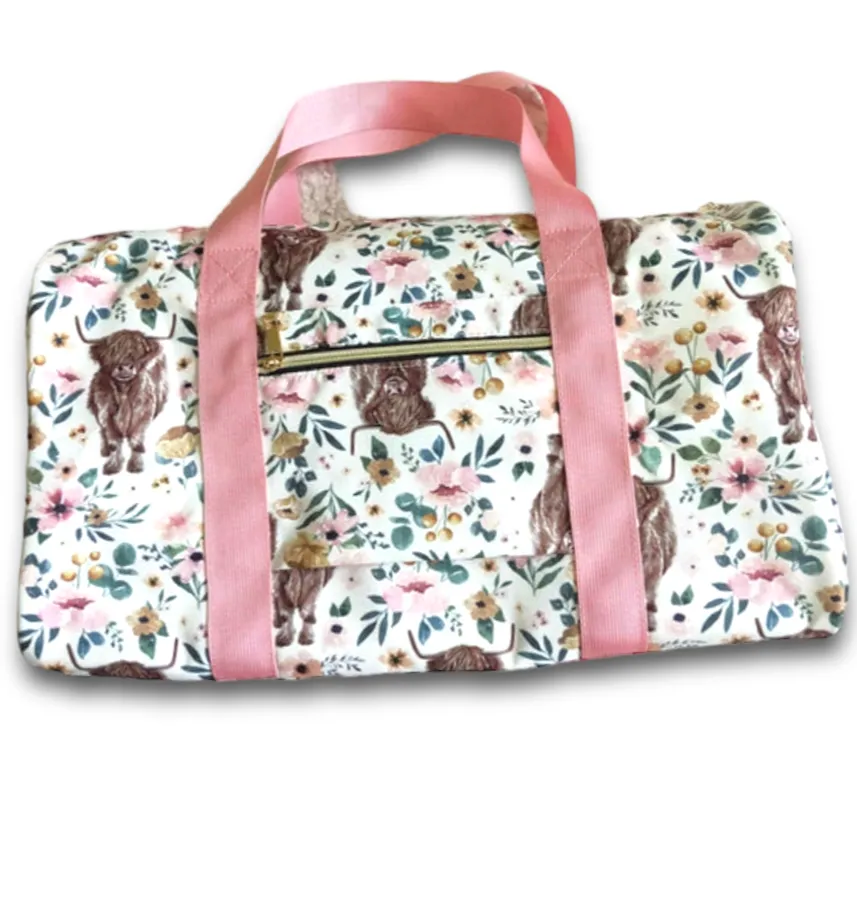 Highland cow Gym Bag