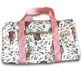 Highland cow Gym Bag