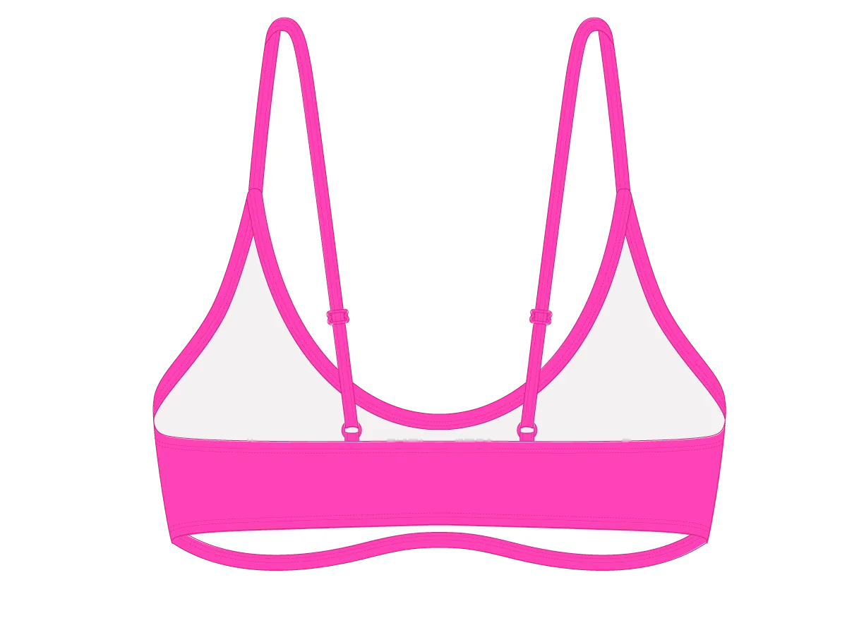 Hot Pink Adjustable Top