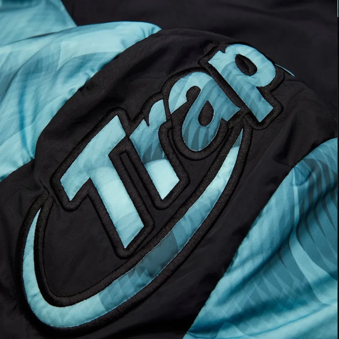 Hyperdrive Hooded Puffer - Black/Blue